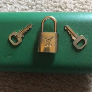 Louis Vuitton lock 🔐 and key 🔑 set
